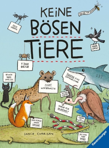 Buchcover und Innenansicht für das Buch: The Not Bad Animals