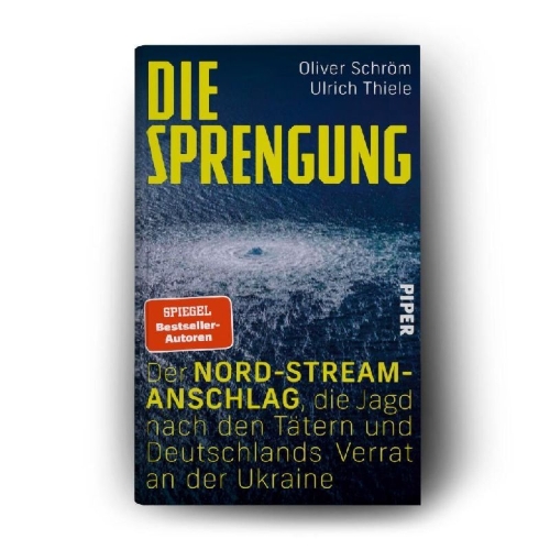Buchcover und Innenansicht für das Buch: Die Sprengung