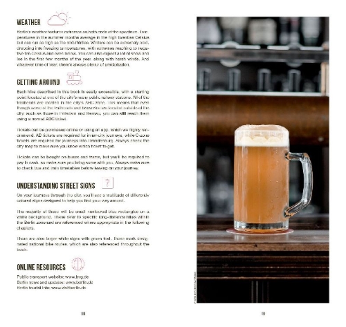 Buchcover und Innenansicht für das Buch: Beer Hiking Berlin