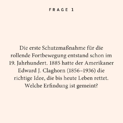 Buchcover und Innenansicht für das Buch: Automobil-Quiz