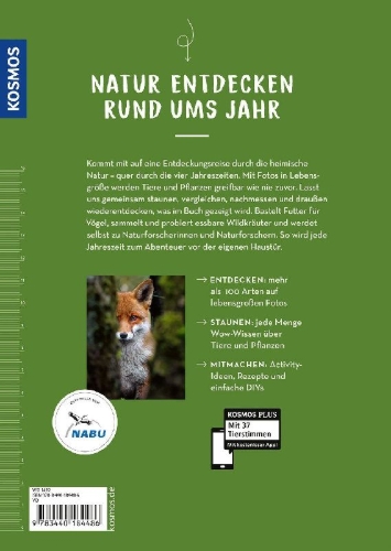 Buchcover und Innenansicht für das Buch: Tiere und Pflanzen lebensgroß