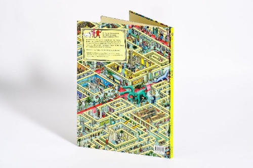 Buchcover und Innenansicht für das Buch: Pierre the Maze Detective: The Mystery of the Empire Maze!