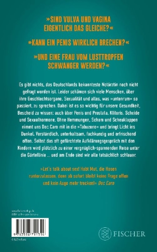 Buchcover und Innenansicht für das Buch: Ab unter die Gürtellinie