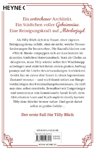 Buchcover und Innenansicht für das Buch: Ein blitzsauberer Mord