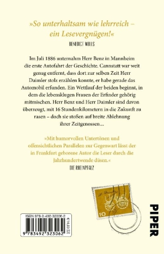 Buchcover und Innenansicht für das Buch: Er kenne Herrn Benz nicht, sagt Herr Daimler