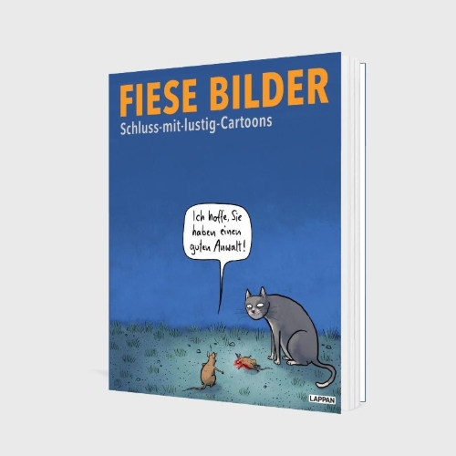 Buchcover und Innenansicht für das Buch: Fiese Bilder