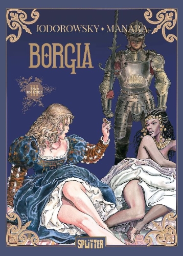 Buchcover und Innenansicht für das Buch: Borgia 3