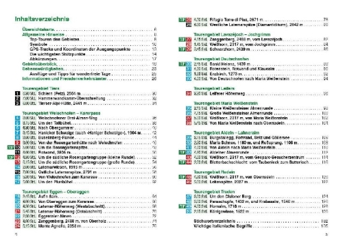 Buchcover und Innenansicht für das Buch: Dolomiten 2 - Eggentaler Berge