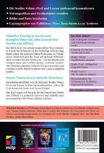 Buchcover und Innenansicht für das Buch: Affinity