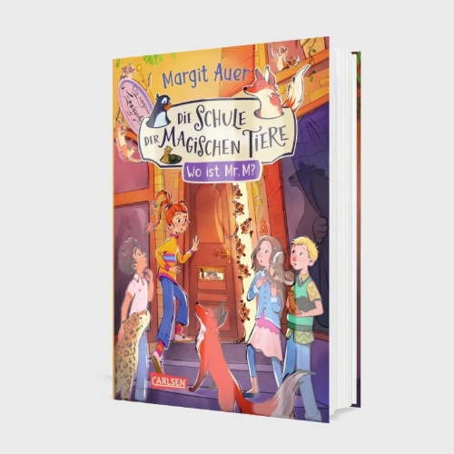 Buchcover und Innenansicht für das Buch: Die Schule der magischen Tiere Neuausgabe 7: Wo ist Mr. M?