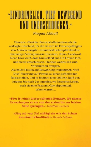 Buchcover und Innenansicht für das Buch: Sing Her Down