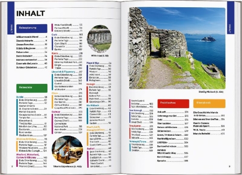 Buchcover und Innenansicht für das Buch: LONELY PLANET Reiseführer Irland