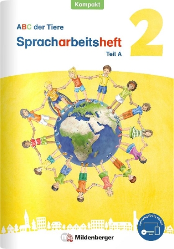Buchcover und Innenansicht für das Buch: ABC der Tiere 2 Neubearbeitung - Spracharbeitsheft Kompakt