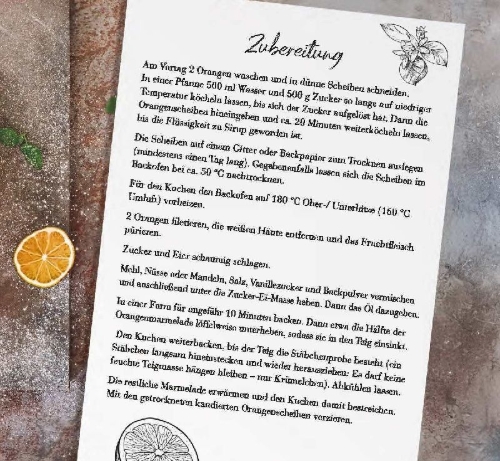 Buchcover und Innenansicht für das Buch: Spanische Orangenküsse