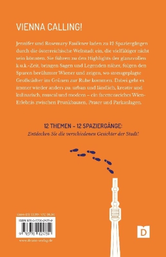 Buchcover und Innenansicht für das Buch: Zu Fuß durch Wien