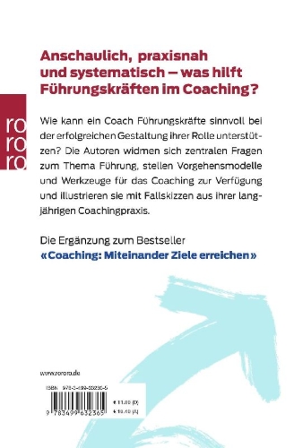 Buchcover und Innenansicht für das Buch: Coaching zu Führungsthemen