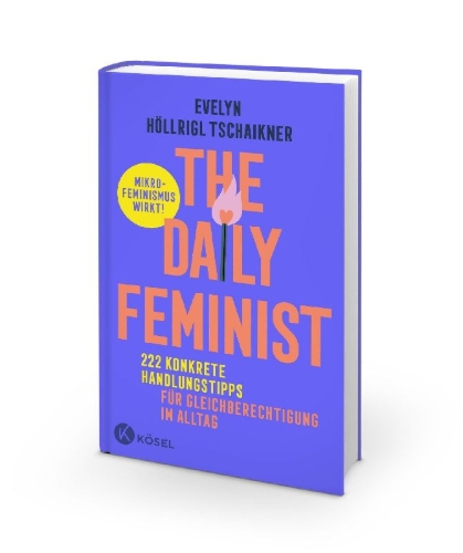 Buchcover und Innenansicht für das Buch: The Daily Feminist