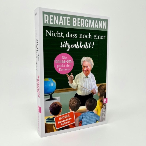 Buchcover und Innenansicht für das Buch: Nicht, dass noch einer sitzenbleibt!