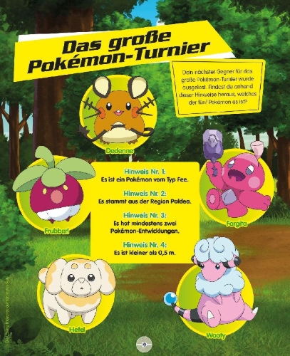 Buchcover und Innenansicht für das Buch: Pokémon: 500 Sticker Paldea - Stickern - Rätseln - Ausmalen