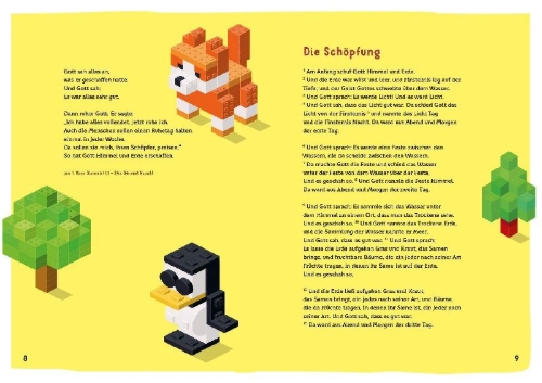 Buchcover und Innenansicht für das Buch: Einfach Bibel - Die Bibel für junge Menschen