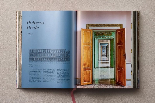 Buchcover und Innenansicht für das Buch: Massimo Listri. Italian Palaces