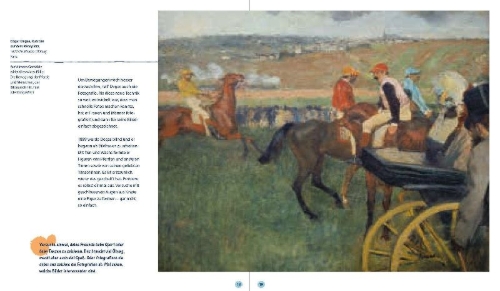 Buchcover und Innenansicht für das Buch: Monet und seine Freunde. 13 Impressionisten, die du kennen solltest