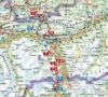 Buchcover und Innenansicht für das Buch: ROTHER Wanderführer Alpenüberquerung Garmisch - Sterzing. 7 Etappen von Oberbayern nach Südtirol - mit zwei Varianten