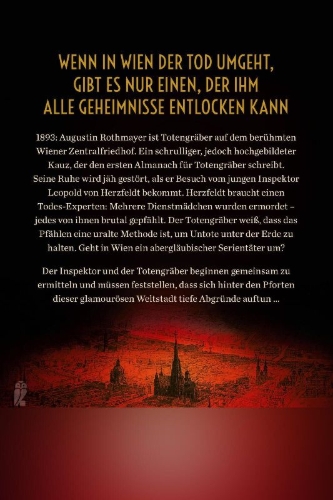 Buchcover und Innenansicht für das Buch: Das Buch des Totengräbers