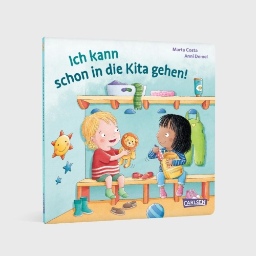 Buchcover und Innenansicht für das Buch: Ich kann schon in die Kita gehen!