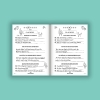 Buchcover und Innenansicht für das Buch: Mein kleines Glücklichbuch | Dankbarkeitstagebuch für Kinder | 3 Minuten Tagebuch für Kinder