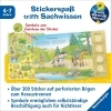 Buchcover und Innenansicht für das Buch: Wieso? Weshalb? Warum? Stickerheft - Ritter
