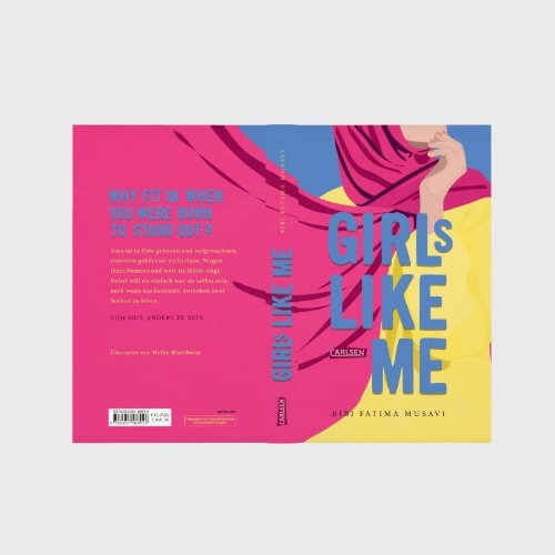 Buchcover und Innenansicht für das Buch: Girls like me