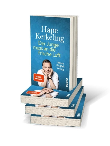 Buchcover und Innenansicht für das Buch: Der Junge muss an die frische Luft