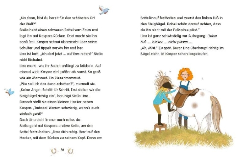 Buchcover und Innenansicht für das Buch: Zauberhufe - Unser magischer Ponyhof - Ein Chaos-Pony zum Verlieben