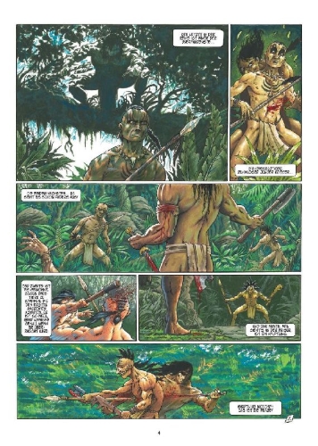 Buchcover und Innenansicht für das Buch: Conan der Cimmerier: Der dunkle Fremde