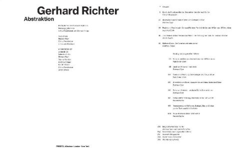 Buchcover und Innenansicht für das Buch: Gerhard Richter