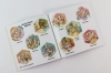 Buchcover und Innenansicht für das Buch: Cute & Cozy Sticker Rooms - Comfy Shops