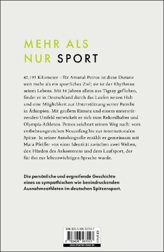 Buchcover und Innenansicht für das Buch: 42,195 Kilometer
