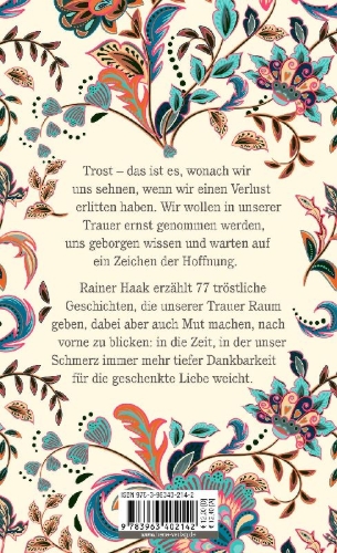 Buchcover und Innenansicht für das Buch: 77 mal Trost