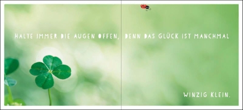 Buchcover und Innenansicht für das Buch: Für dich hab ich das Glück gepflückt