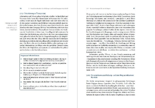 Buchcover und Innenansicht für das Buch: Handbuch Zusammenarbeit mit Eltern