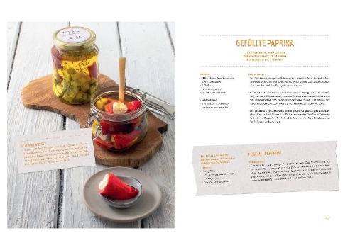 Buchcover und Innenansicht für das Buch: Selbstgemacht schmeckt besser. Fertigprodukte einfach selber kochen