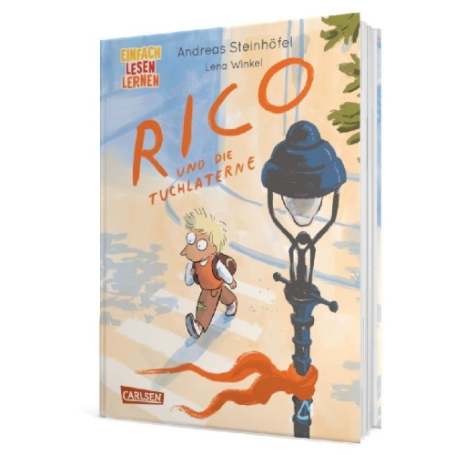 Buchcover und Innenansicht für das Buch: Rico und die Tuchlaterne