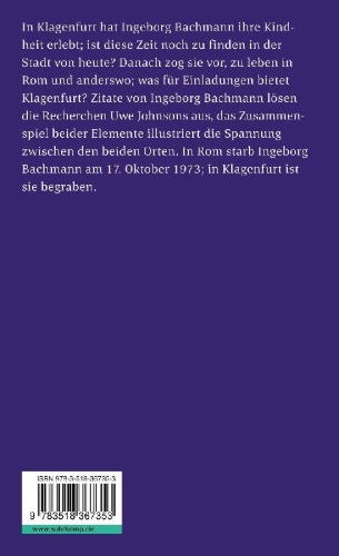 Buchcover und Innenansicht für das Buch: Eine Reise nach Klagenfurt