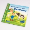 Buchcover und Innenansicht für das Buch: Baby Pixi (unkaputtbar) 167: Baby Pixi Stoff: Wir besuchen den Bauernhof