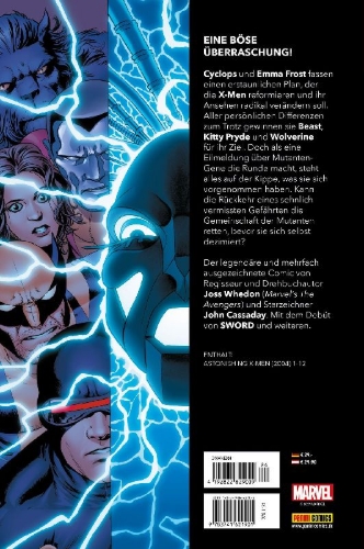Buchcover und Innenansicht für das Buch: Astonishing X-Men (2004) 1-12