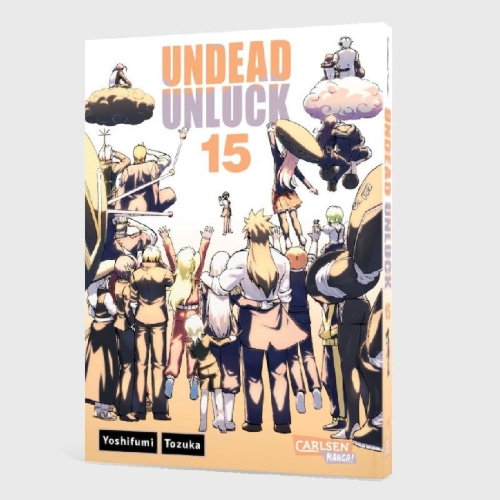 Buchcover und Innenansicht für das Buch: Undead Unluck