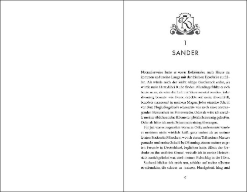 Buchcover und Innenansicht für das Buch: Skogen Dynasty (Crumbling Hearts, Band 1)
