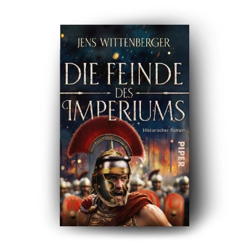 Buchcover und Innenansicht für das Buch: Die Feinde des Imperiums