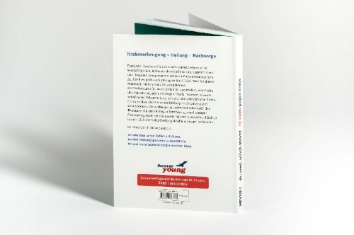 Buchcover und Innenansicht für das Buch: 77 Tipps gegen Krebs